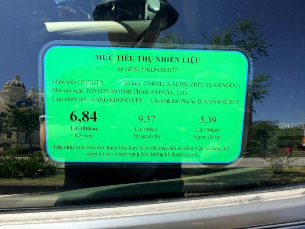 TOYOTA COROLLA ALTIS 1.8V – 2022 | HIỆN ĐẠI – LỊCH LÃM