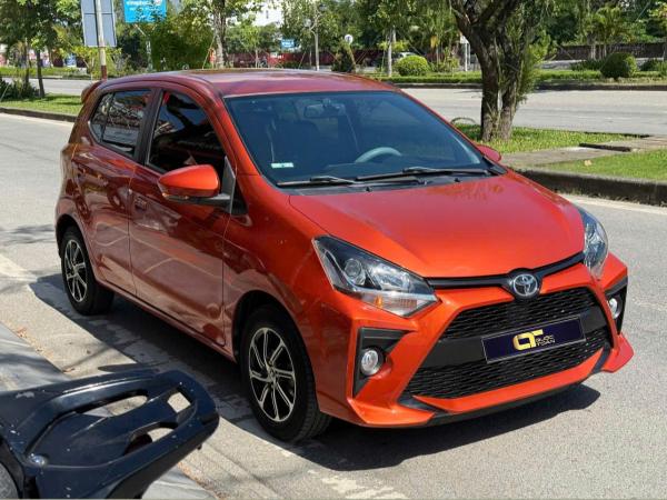  TOYOTA WIGO – 2021 | SỐ TỰ ĐỘNG | MÀU CAM