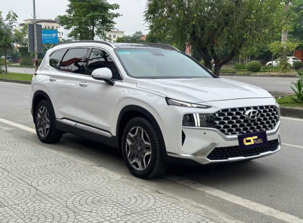 HYUNDAI SANTAFE – TRẮNG – MÁY DẦU 2.2 – ĐẶC BIỆT – 2021 