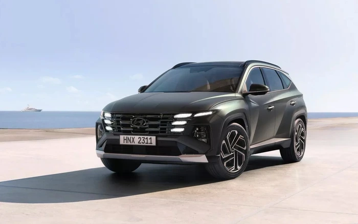 Hyundai Tucson 2024 lộ diện ngoài đời thực, nhiều chi tiết lần đầu được hé lộ