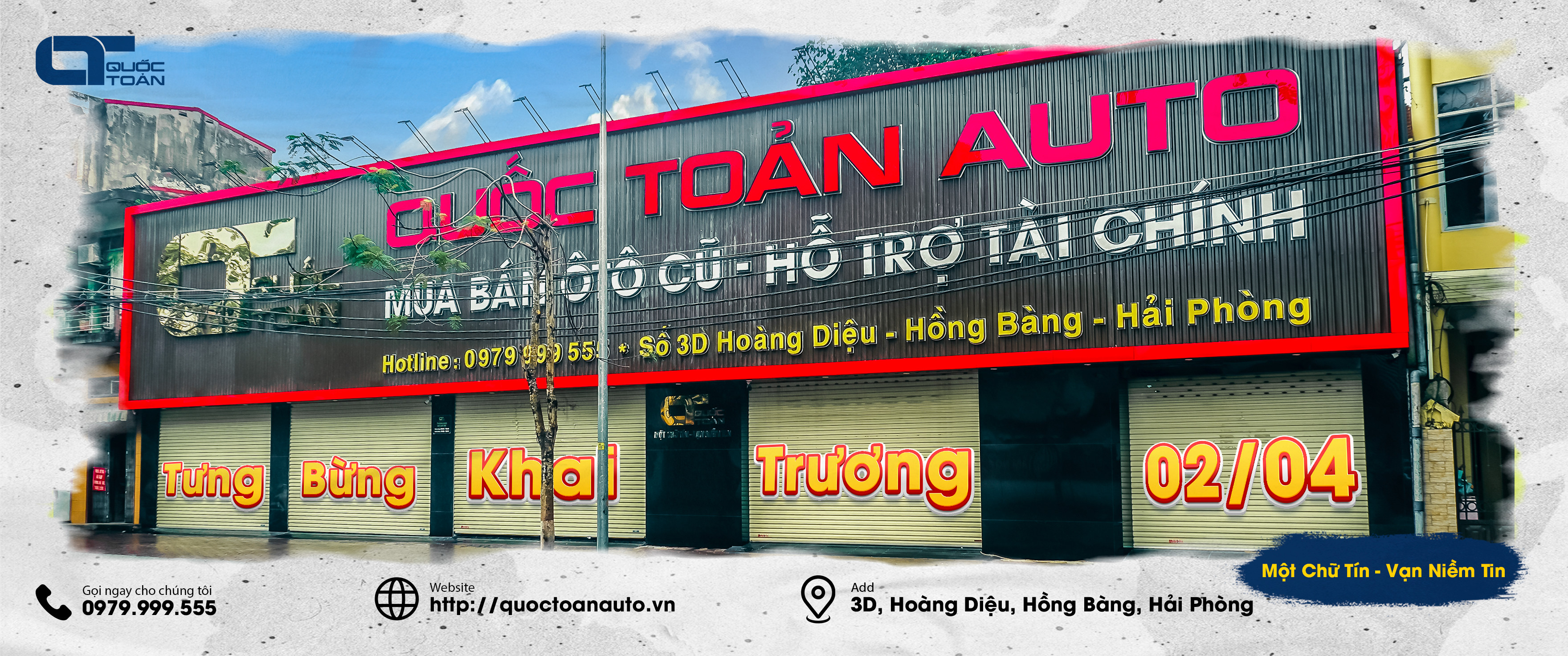 QUỐC TOẢN AUTO KHAI TRƯƠNG CƠ SỞ MỚI 